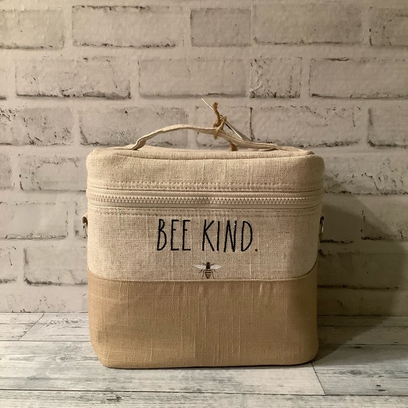 Rae Dunn Bee Kind Lunch Tote - Picture 1 of 6